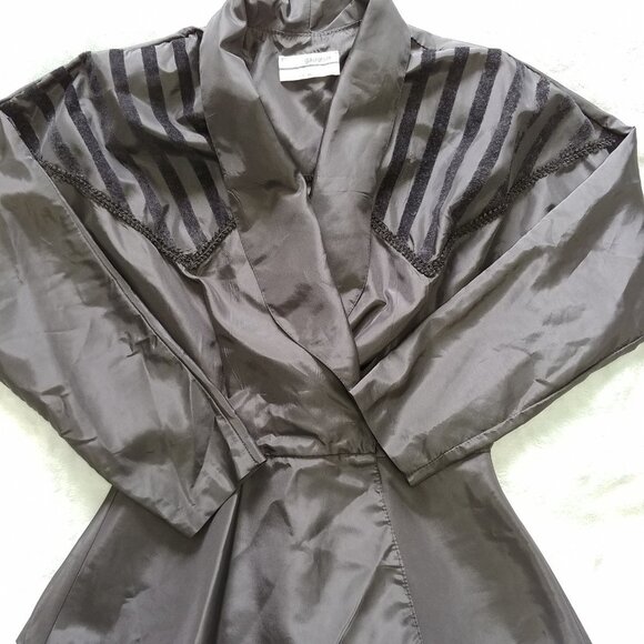 1980s gothic theatrical jacket, Wednesday Addams business blazer - Picture 2 of 11